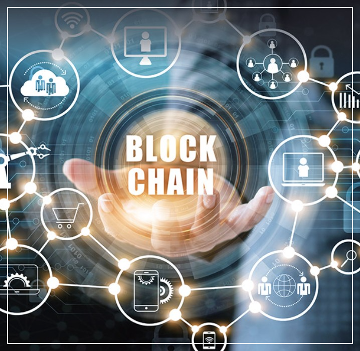 블록체인 사진
