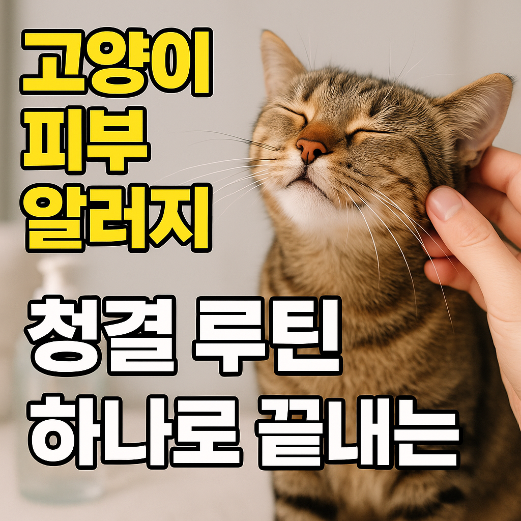 고양이 피부 알러지