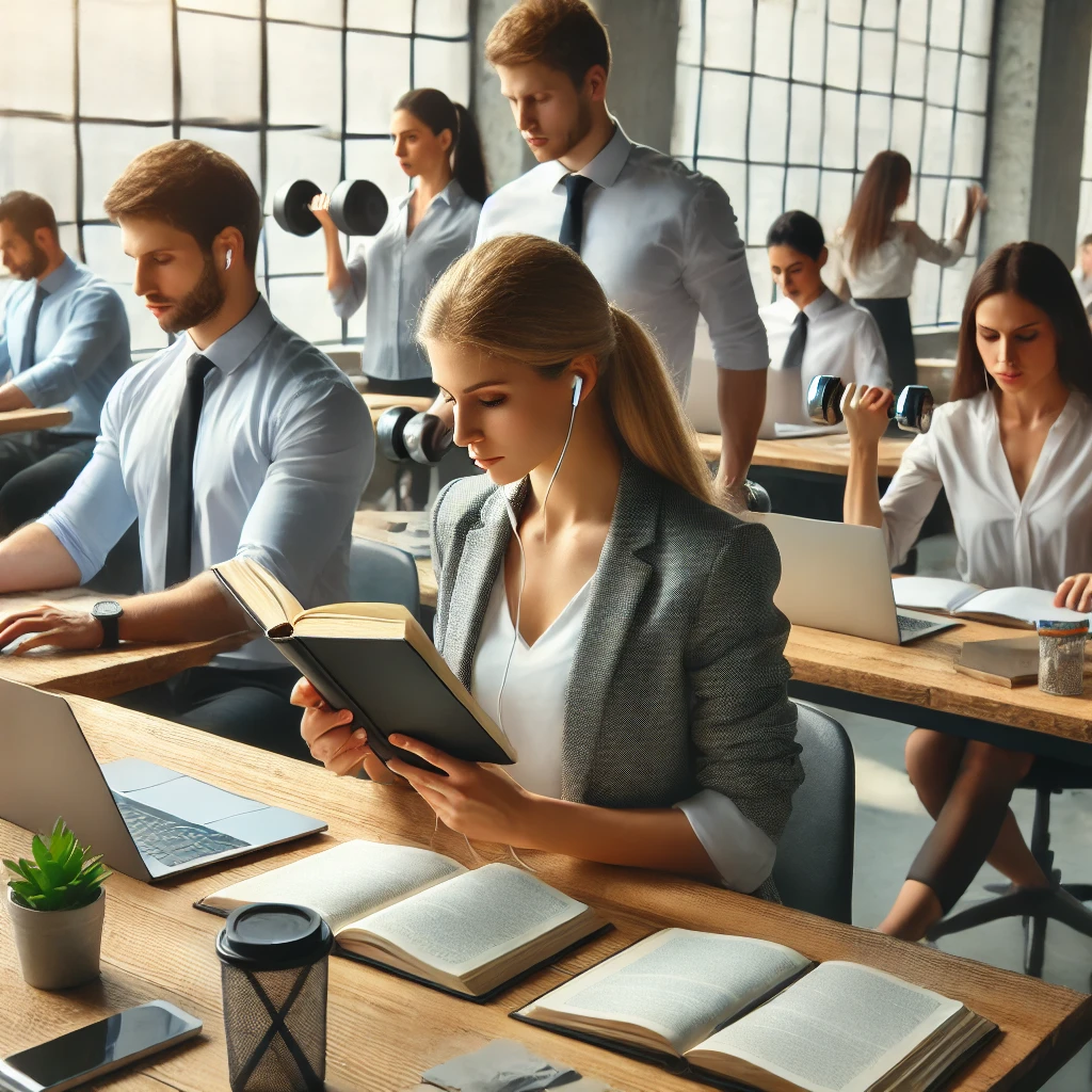 직장인 자기개발, 성공하는 사람 - 사진