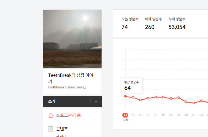 티스토리에 대하여...1
