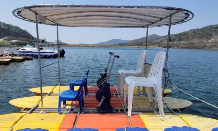 마장호수 출렁다리