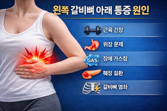 왼쪽 아랫배 통증 원인