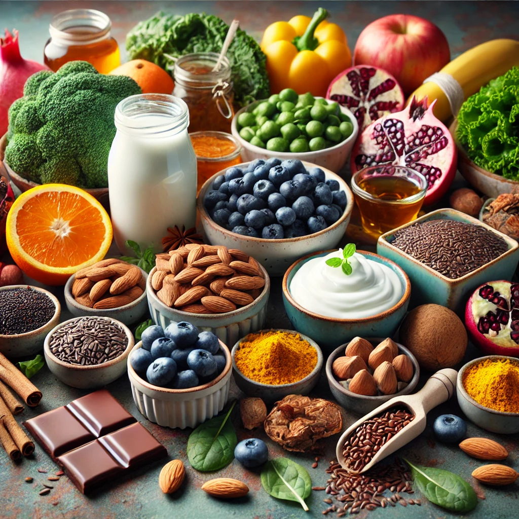 여성 건강에 도움을 주는 음식