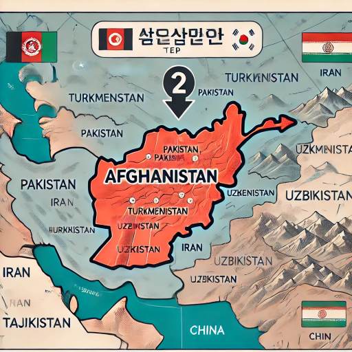 아프가니스탄 지도 위치