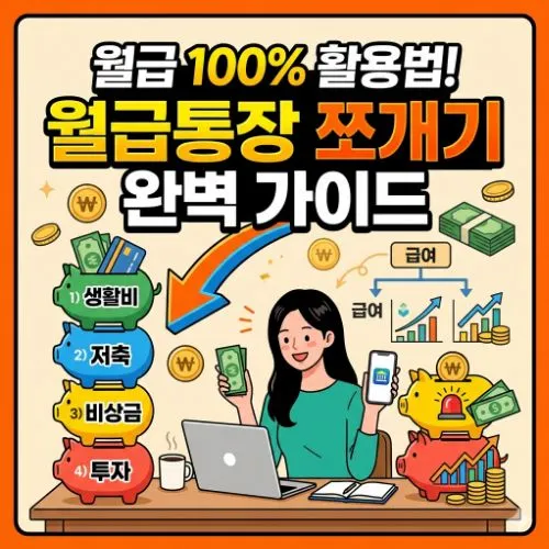 월급통장 쪼개기 ❘ 돈이 저절로 쌓이는 자산 관리 자동화 시스템 구축 가이드