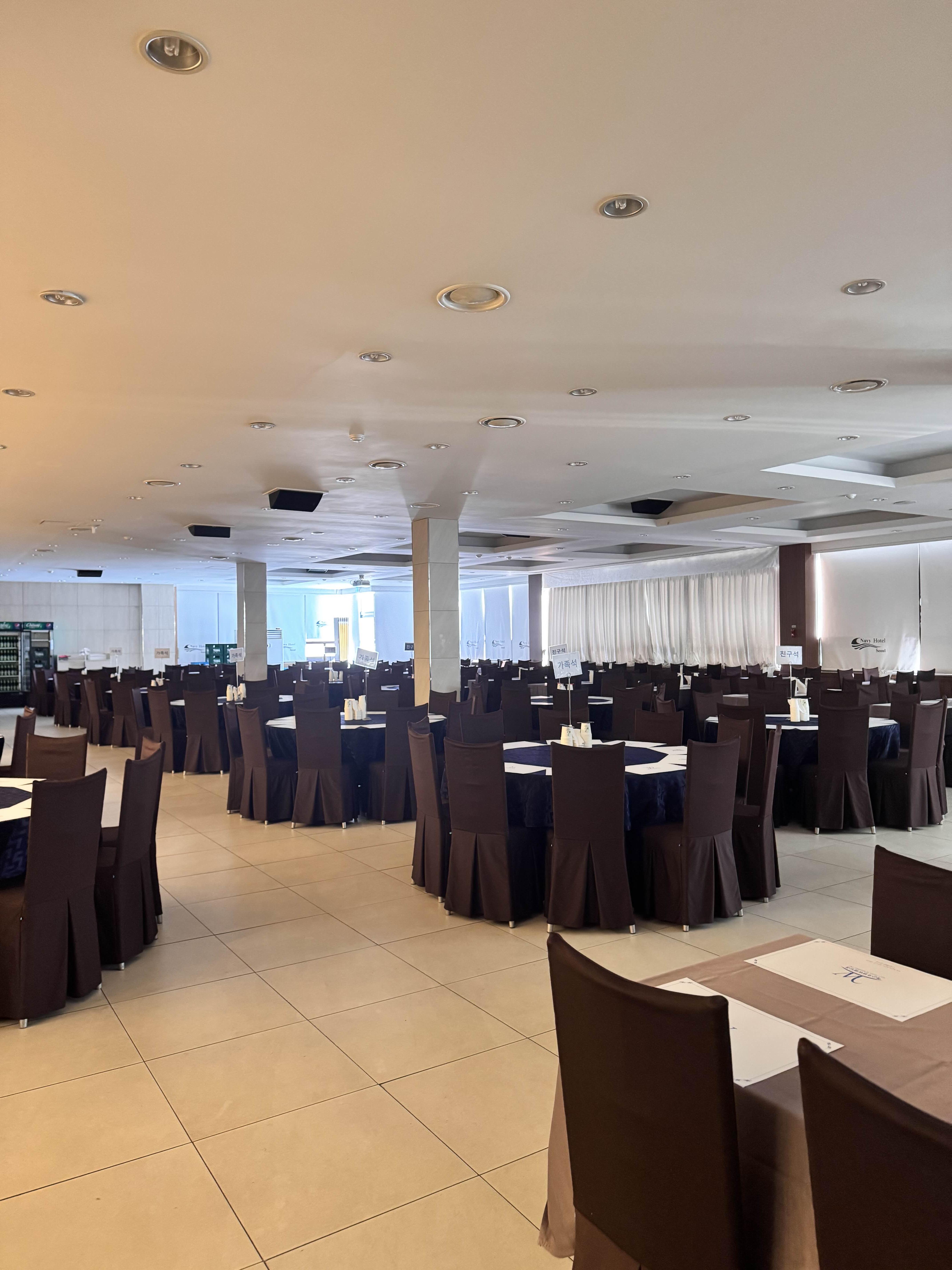 군인예식장 해군호텔W웨딩홀 홀투어