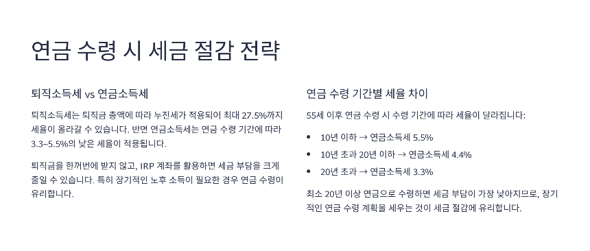 250329 퇴직연금 수령방법 완벽 가이드 일시금 vs 연금 어떤 방식이 유리