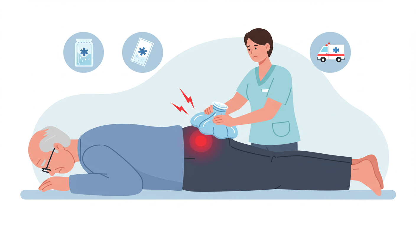 골절 발생 시 응급 대처 방법
