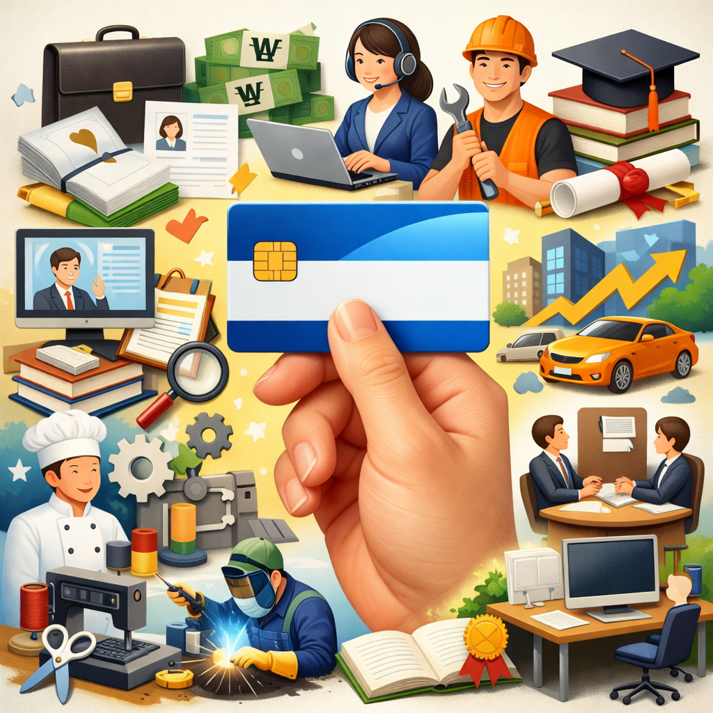 국민내일배움카드 자격 조건 총정리｜신청방법&middot;사용처&middot;대상자 조회까지 한 번에 관련 사진