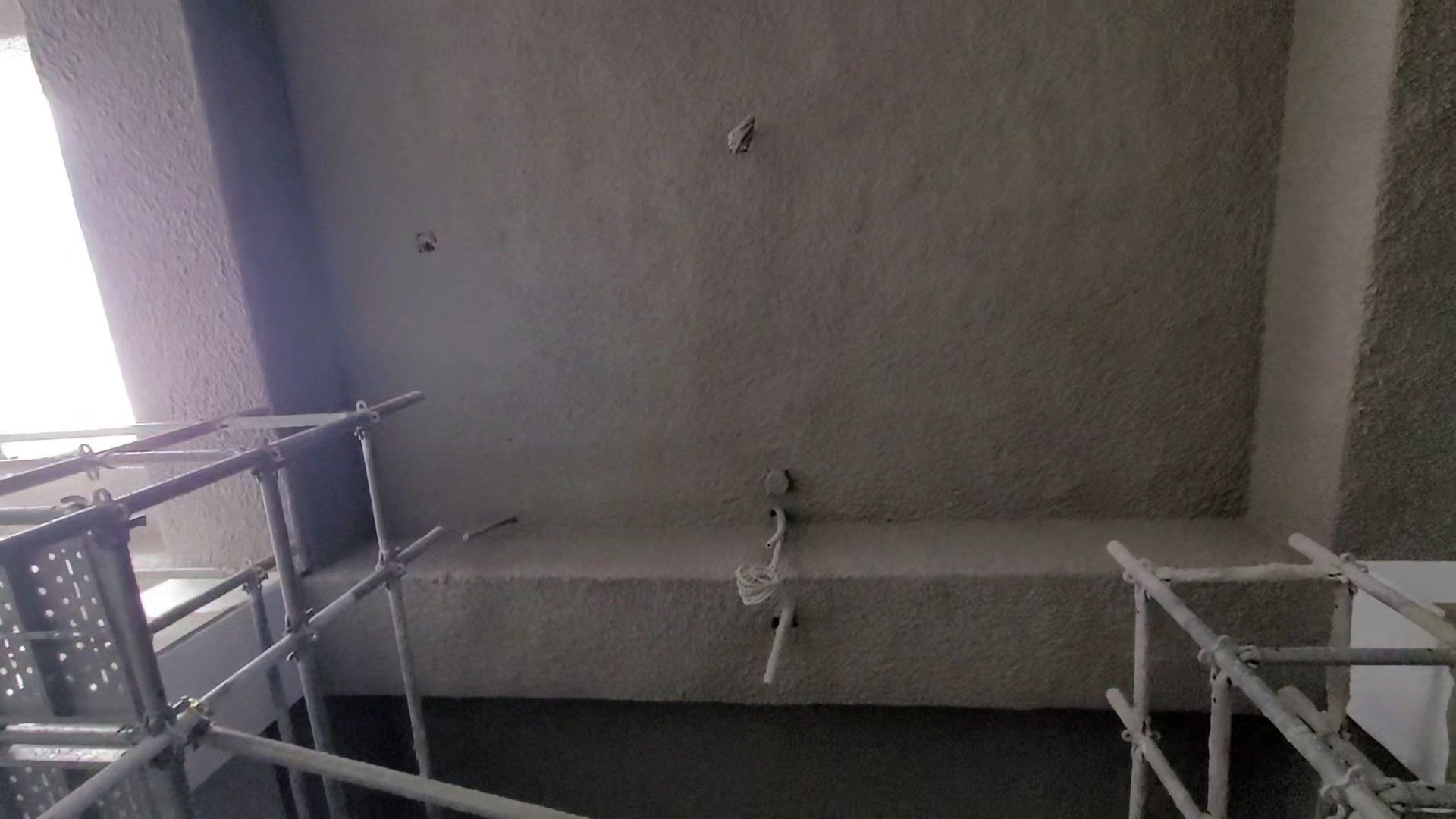 퍼라이트 뿜칠 시공 완료 모습5