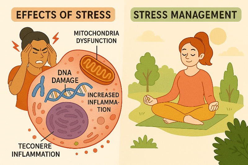 스트레스와 노화의 관계, 그리고 스트레스 관리 방법