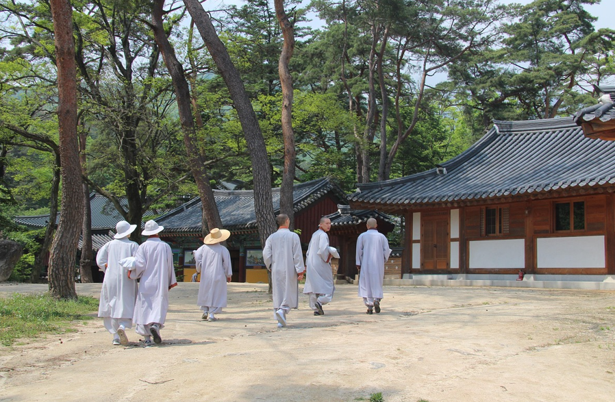 스님들 사진