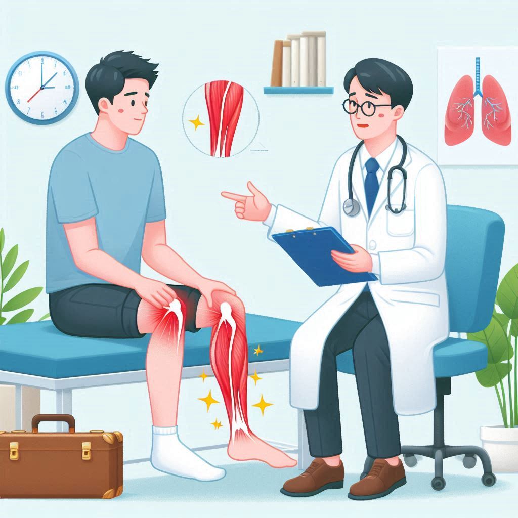 다리 쥐났을때 푸는방법