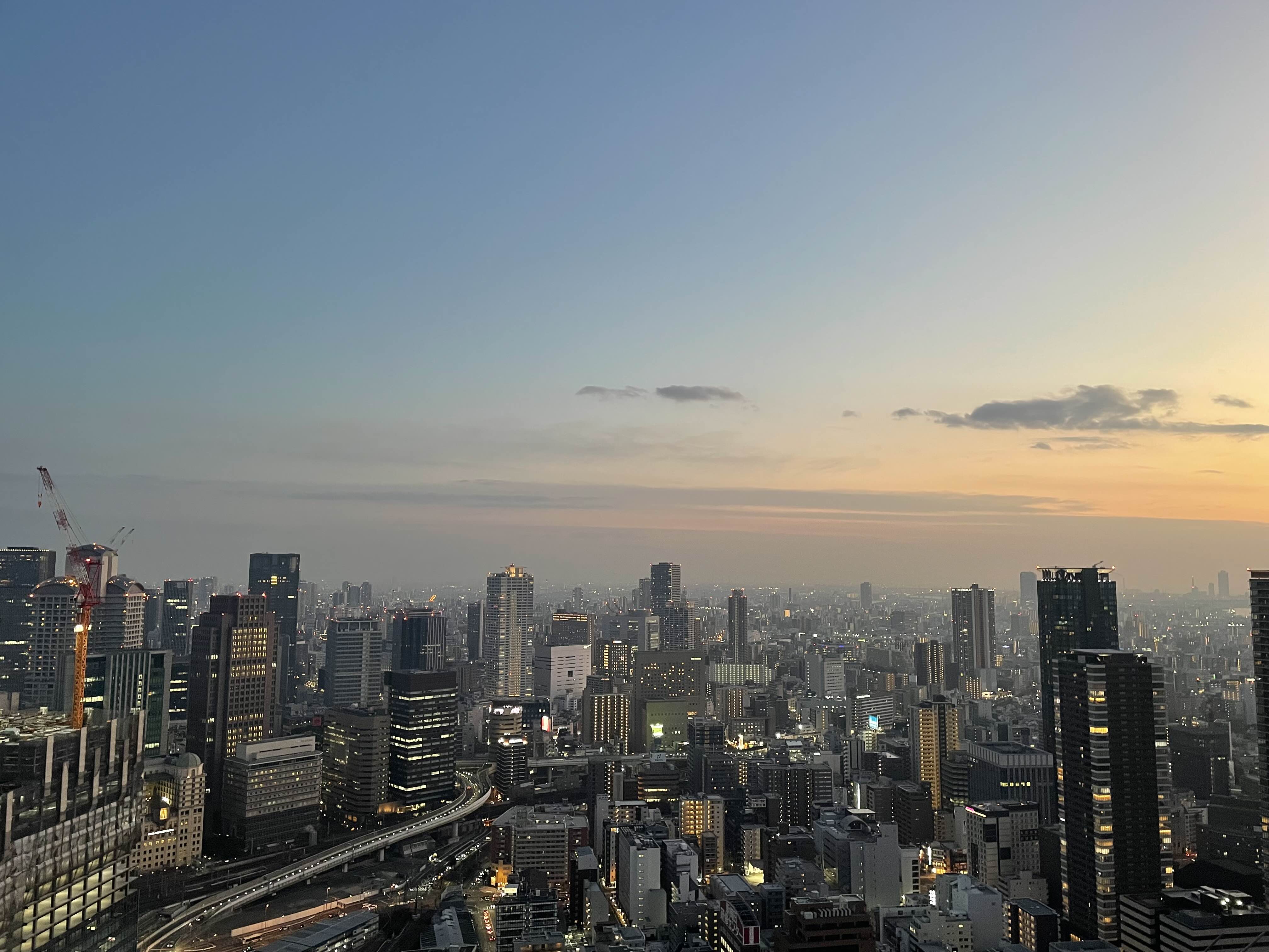 우메다 스카이 빌딩 공중정원 전망