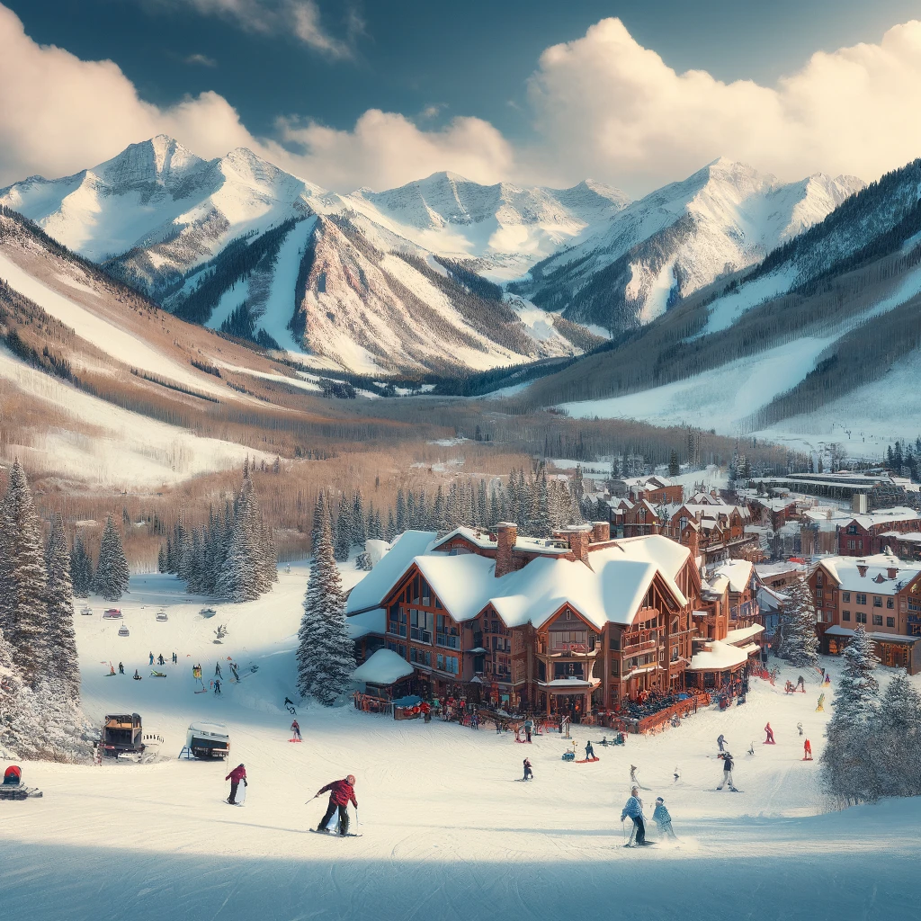 애스펀의 공원 엔터테인먼트 의료 시설