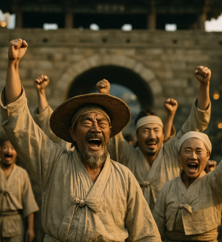 승리 그 이후&amp;#44; 농민들이 만든 새로운 세상