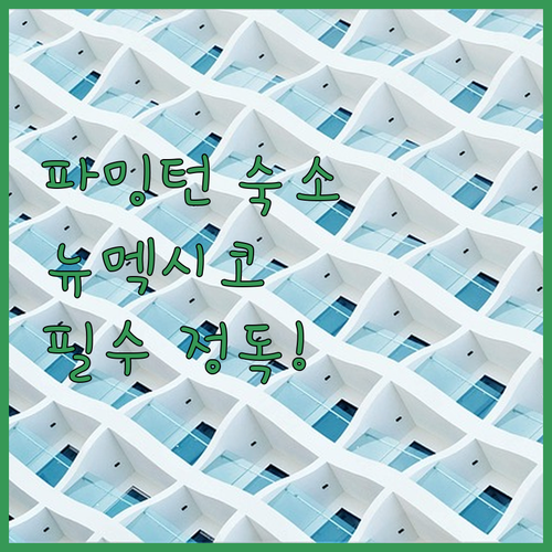 미국 뉴멕시코 파밍턴 추천 숙소 5곳..