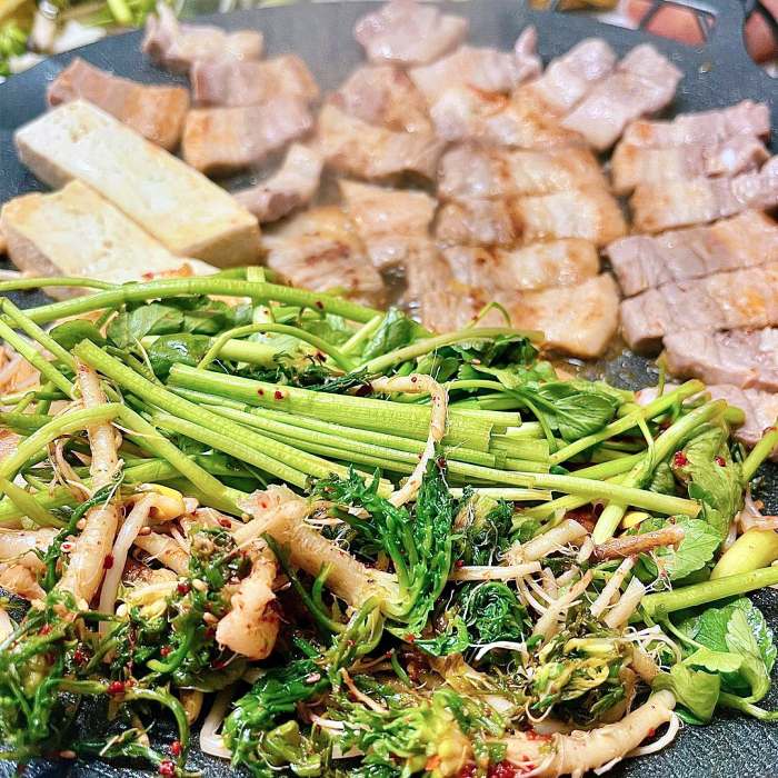 생방송 오늘저녁 김포 미나리삼겹살 맛집