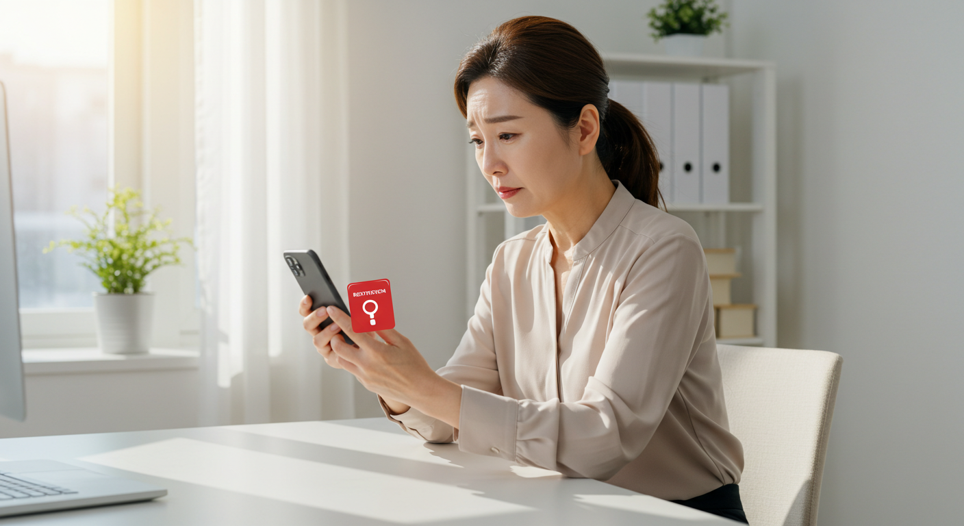 통장복구, 금융정지