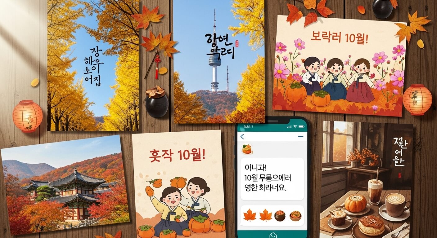 10월 가을 인사말 모음