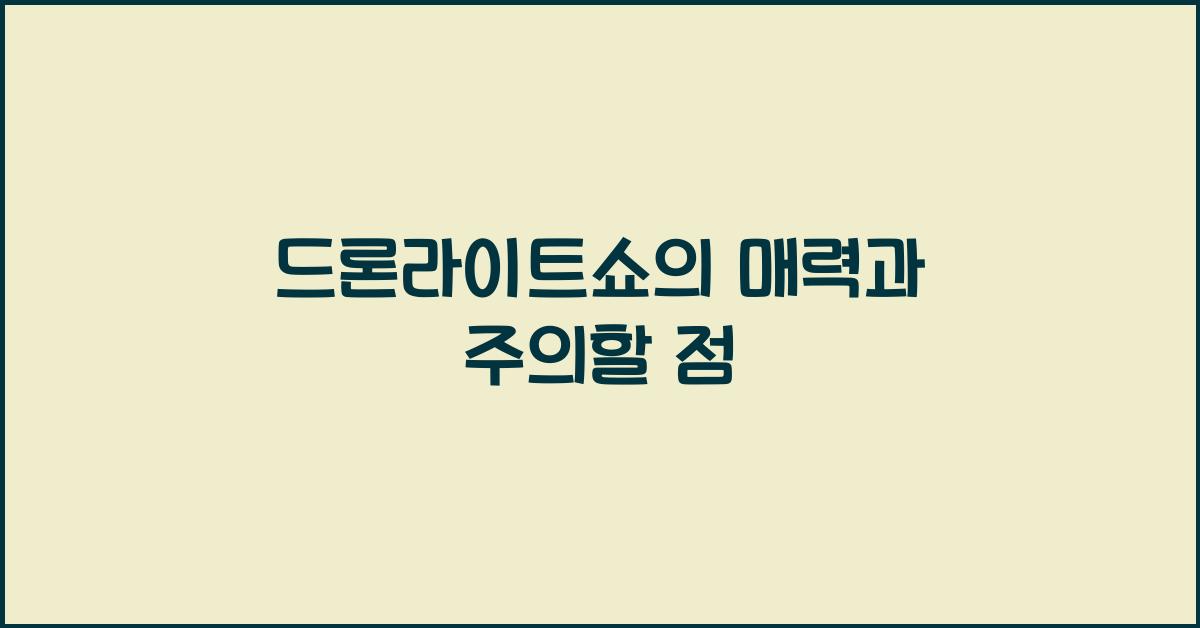 드론라이트쇼