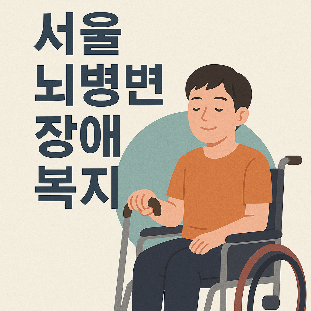 서울 뇌병변 장애 복지