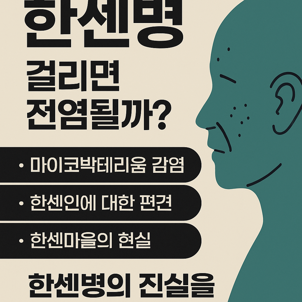 한센병, 아직도 전염될까? 한센인의 삶과 우리가 알아야 할 진실
