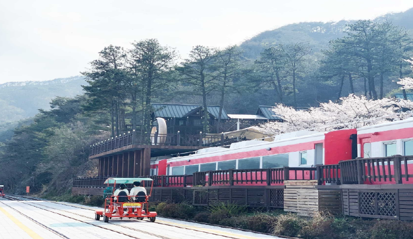 섬진강 레일바이크