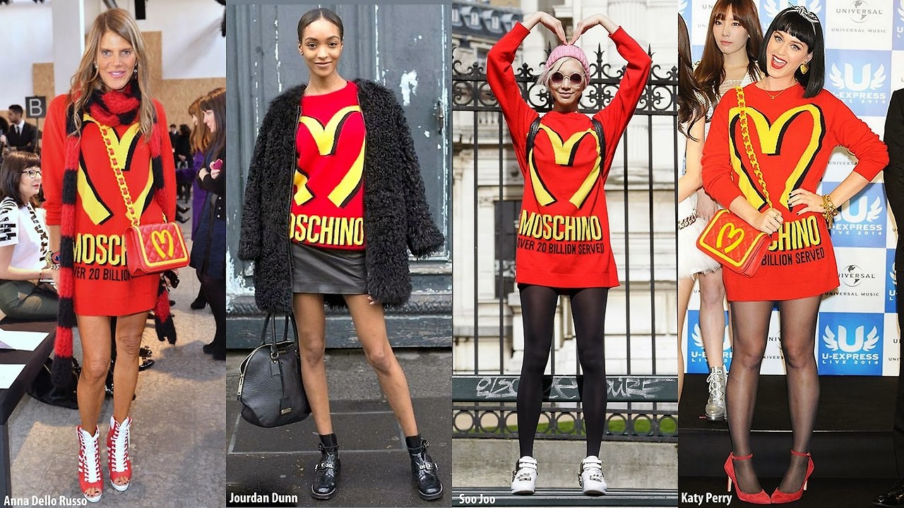 moschino mcdonalds