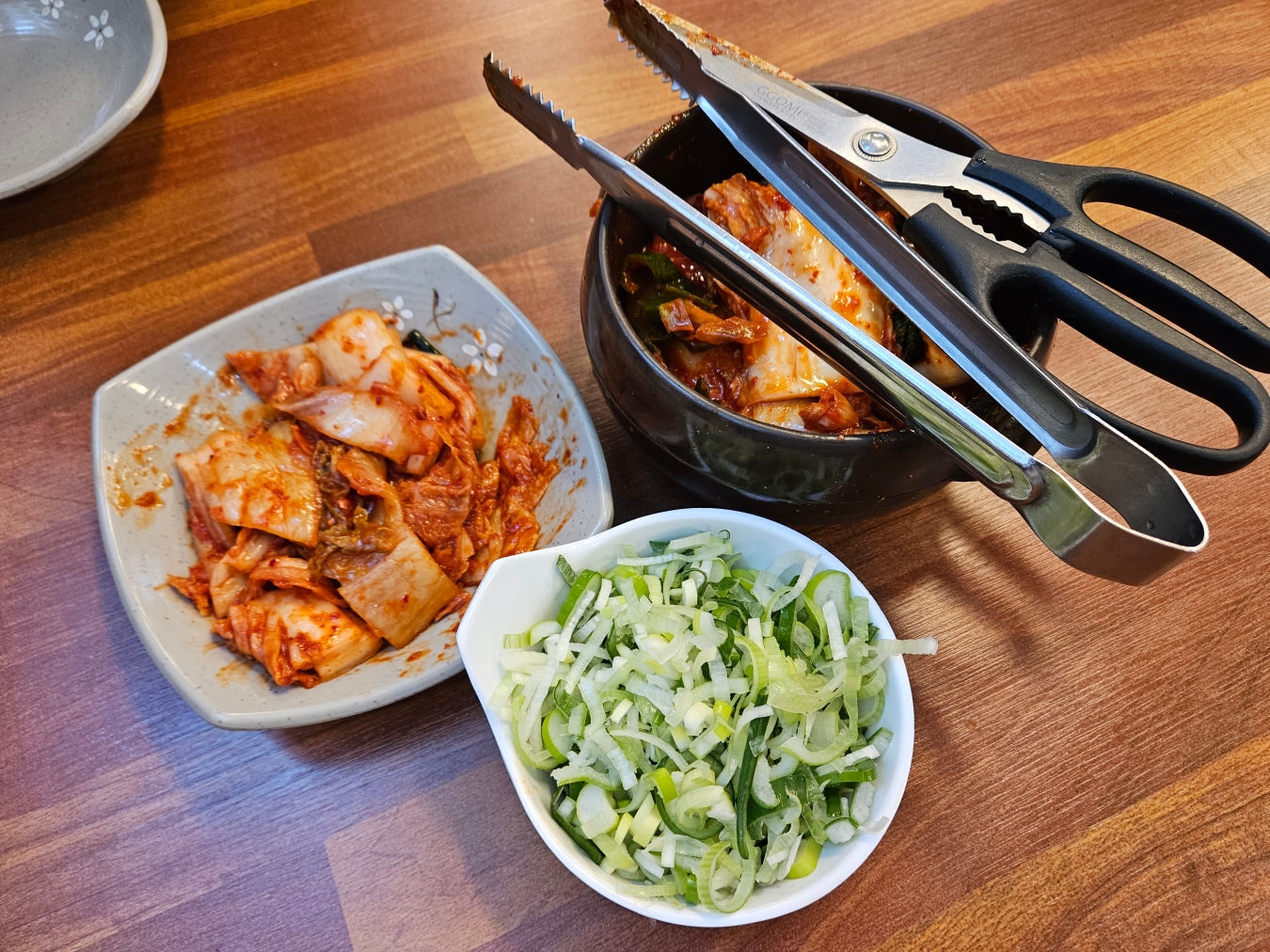 소문난 칼국수 김치