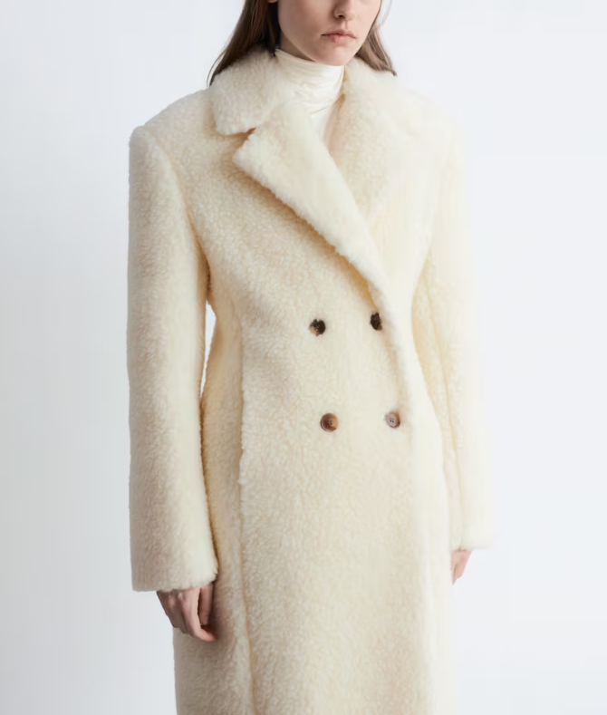 친밀한 리플리 이효나 뽀글이 퍼 코트 정보 ❘ 60회 61회 주영채 시어링 울 맥시 코트 브랜드 어디꺼?