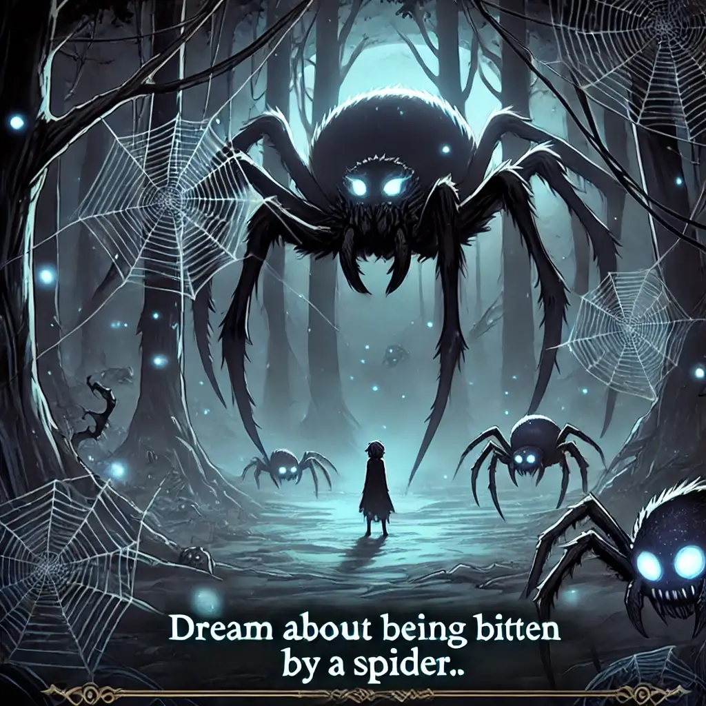 거미한테 물리는 꿈 해몽