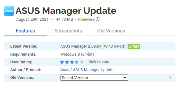 ASUS-Manager-Update