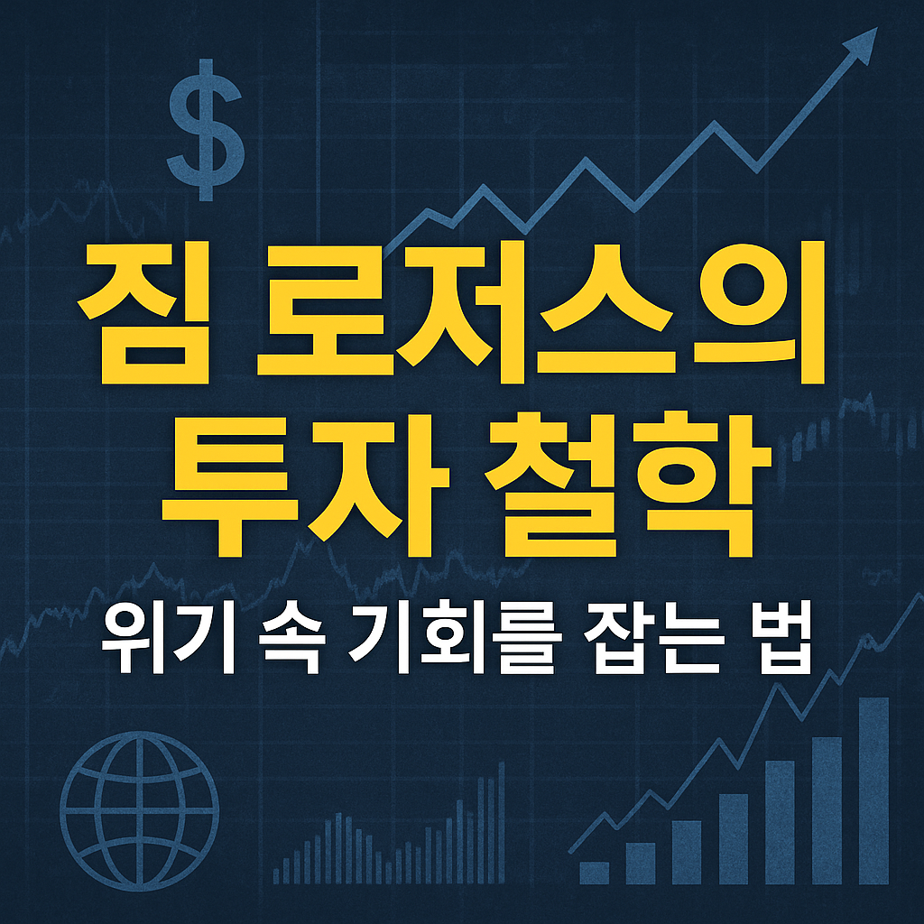 짐 로저스의 투자 철학: 위기 속 기회를 잡는 법, 위대한 수업 요약