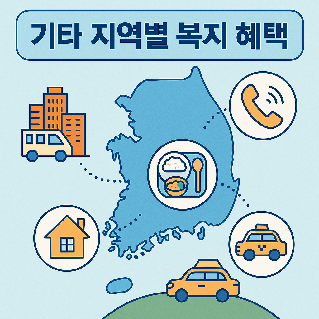 기타 지역별 복지 혜택 이미지