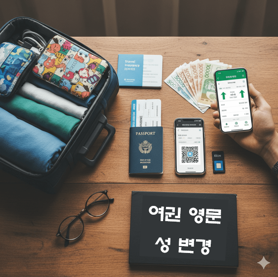 여권 영문 성 변경