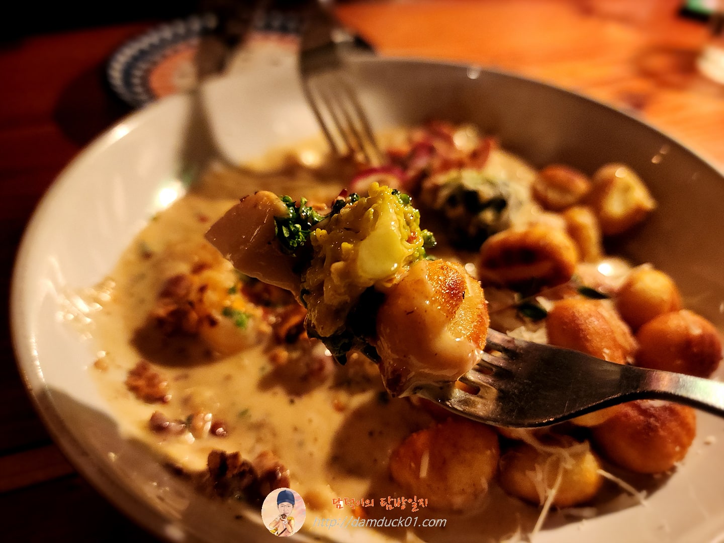 매콤한 크림 뇨끼