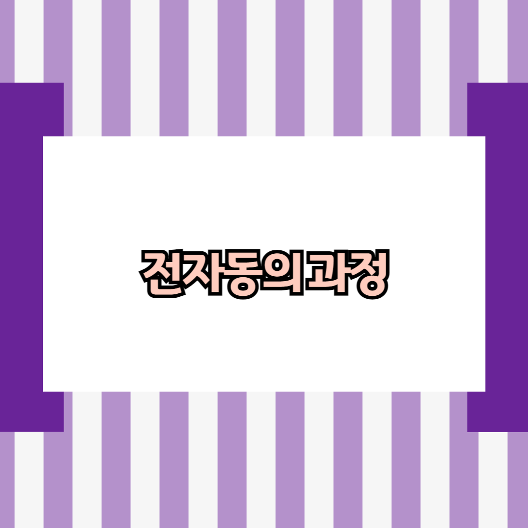 전자동의 과정