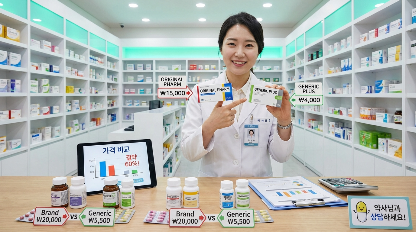 제네릭 약 가격 차이 분석과 현명한 선택법