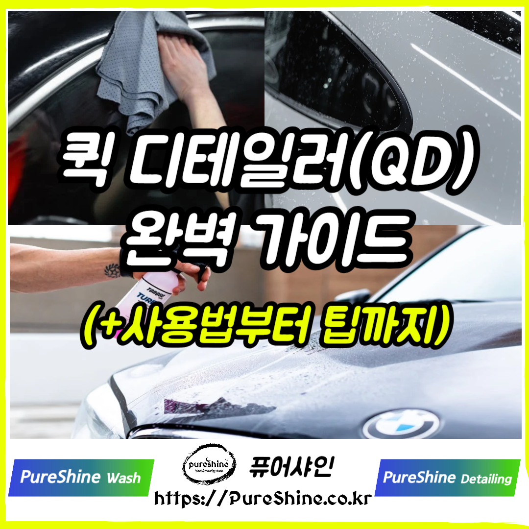 퀵디테일러 완벽 가이드(+사용법부터 팁까지)