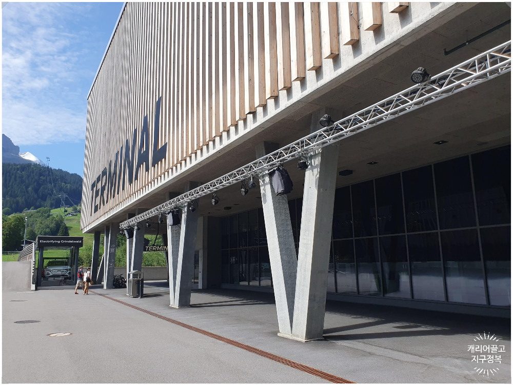 스위스 그린델발트 마을버스