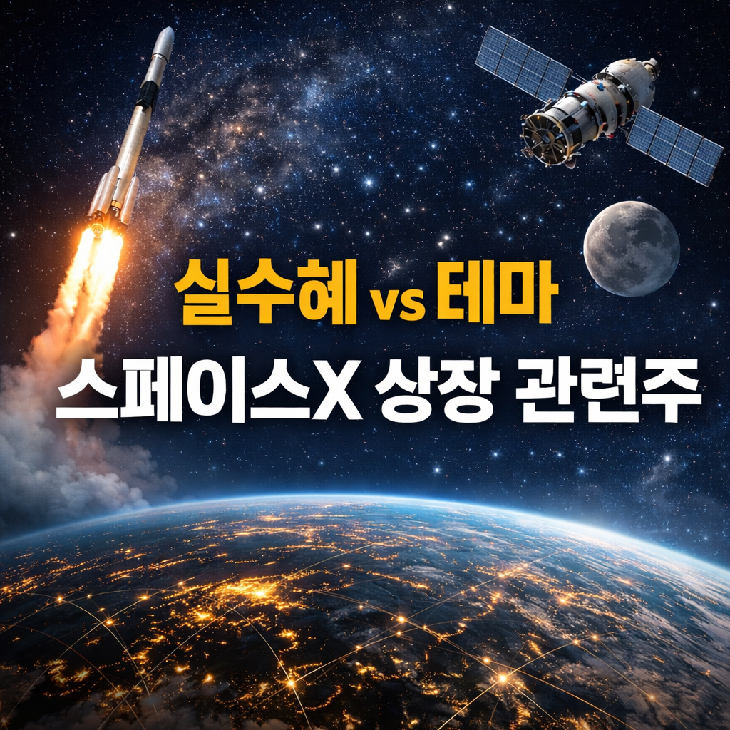 스페이스X 상장 관련주 정리｜실수혜와 테마를 구분해야 하는 이유