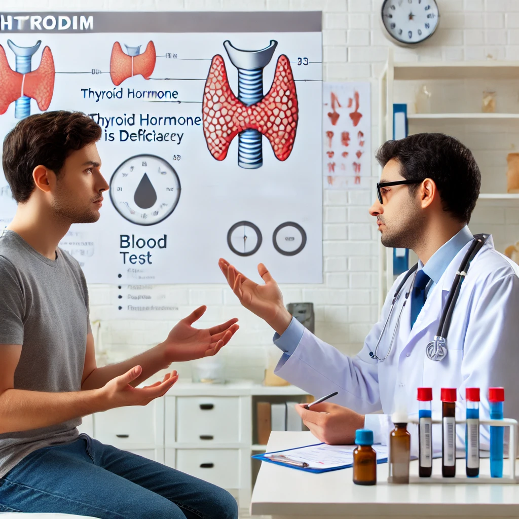 갑상선 기능 저하증에 관련된 사진