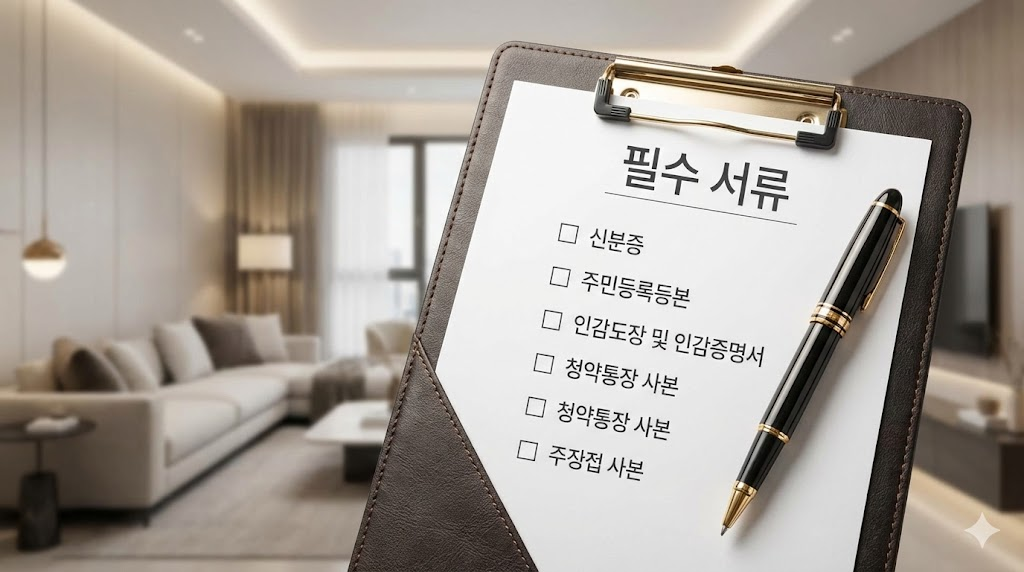 당첨 확률을 높이는 청약 필수 서류 체크리스트 이미지