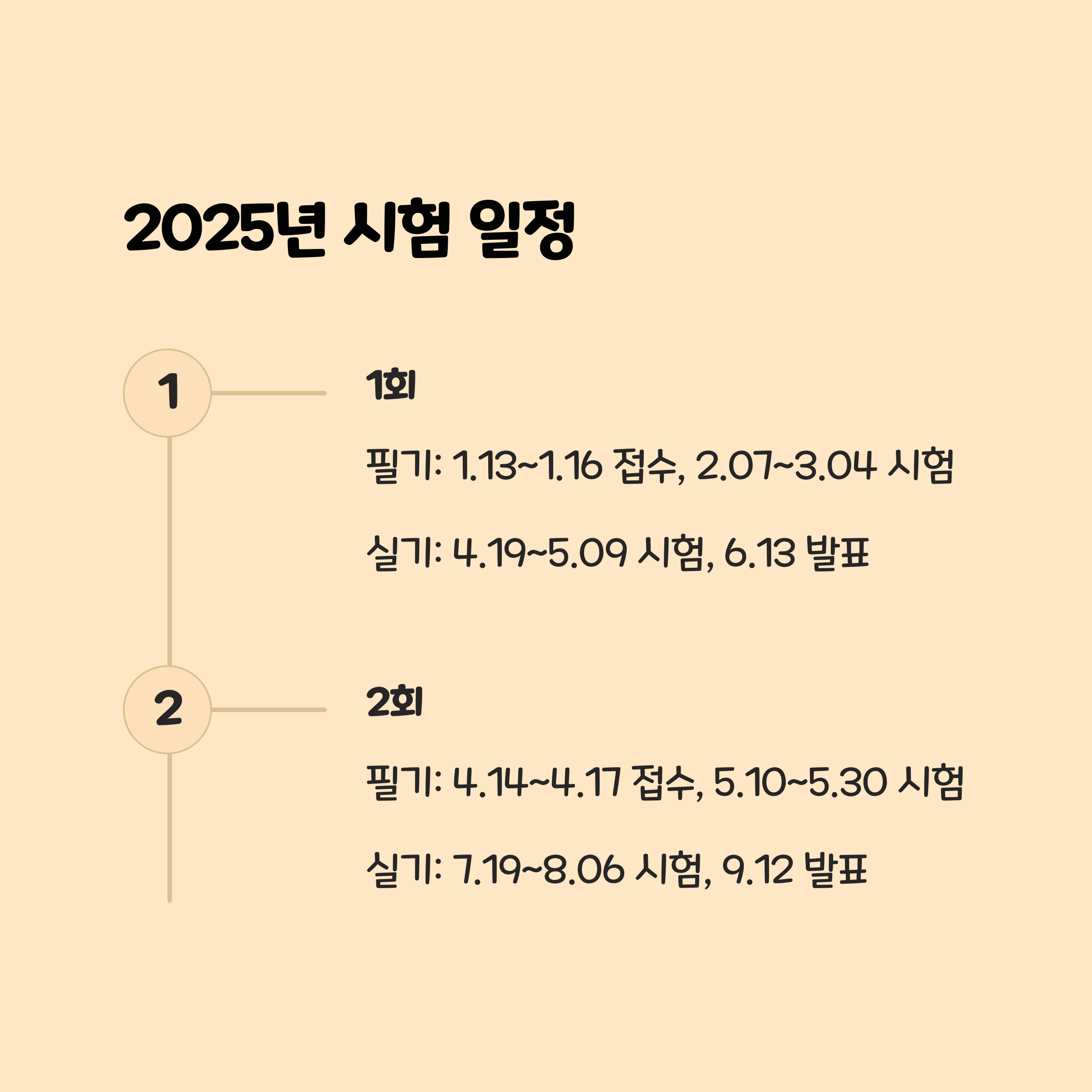 3. 2025년 산업안전기사 시험 일정, 미리 확인하세요! 🗓️