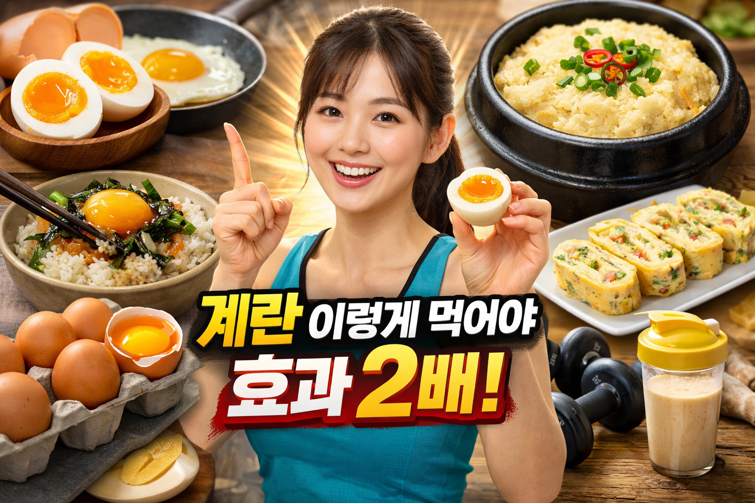 계란과 궁합 좋은 음식