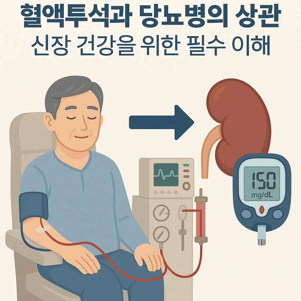 혈액투석과 당뇨병의 상관관계: 신장 건강을 위한 필수 이해