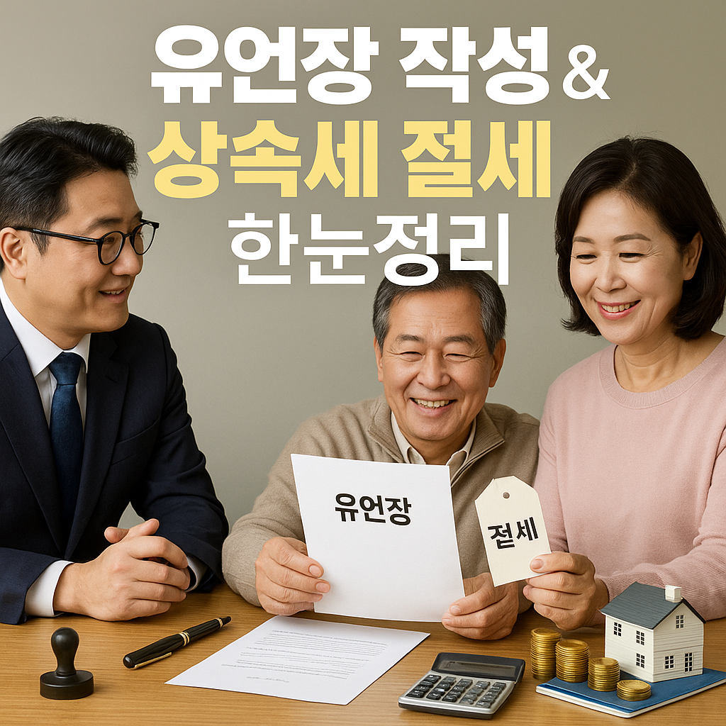 유언장 작성과 상속세 절세