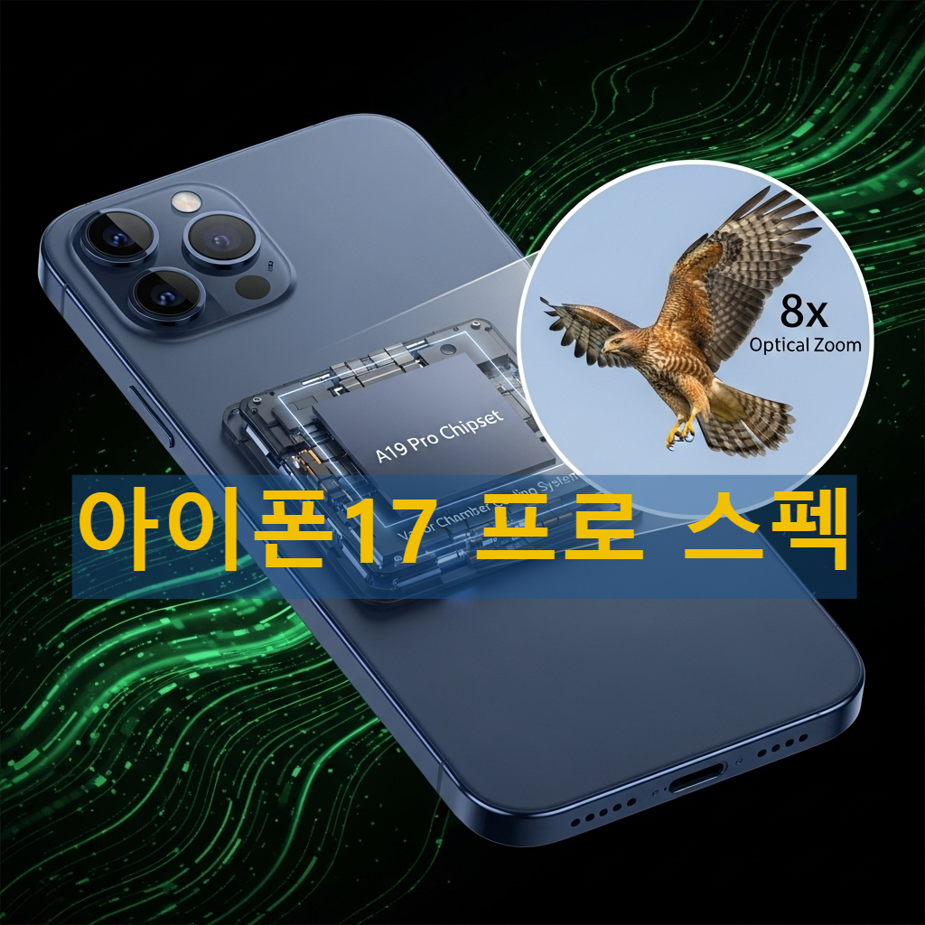 아이폰 17 프로 광학 8배 줌 이미지
