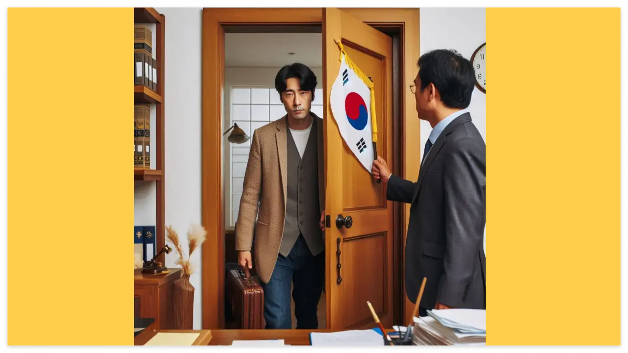 변호사 사무실에 들렀을 때, 구속영장이 청구된 것을 알았다